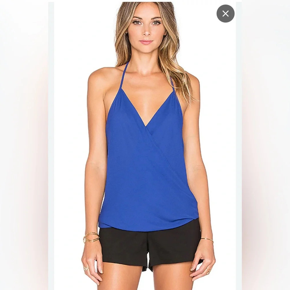 Revolve Three Eighty Two Crossover Drape Tie Halt… - image 10